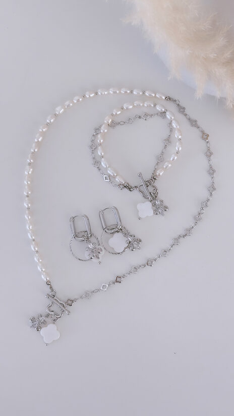 Rotu komplets " Fourleaf" sudraba