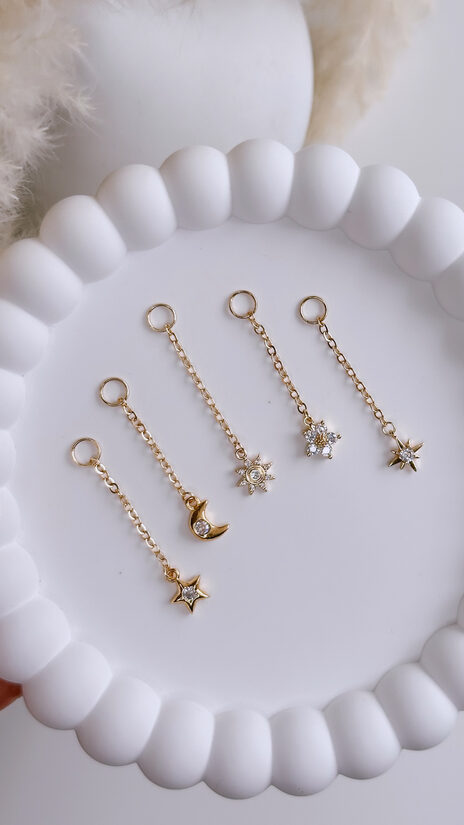 Kuloni ar ķēdīti dažāda veida 2