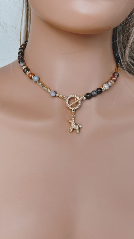 TROJAS ZIRGS KAKLAROTA (zelta)