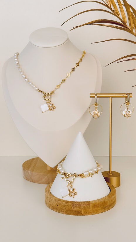 Rotu komplekts "Fourleaf" zelta