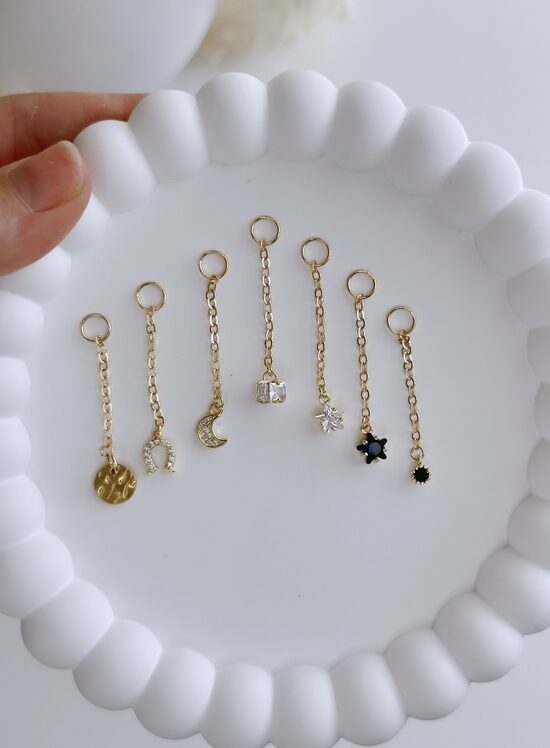 Kuloni ar ķēdīti dažāda veida 4