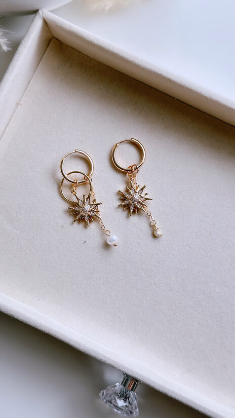 Transformējamie auskari "Saules Apsīdēta"