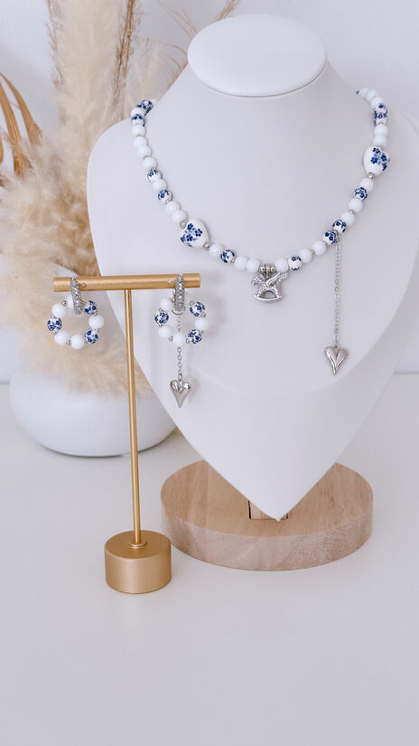 Komplekts "Grieķijas Brīvdienas" zils