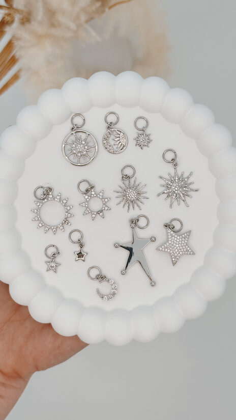 Saules, Zvaigznes un Mēness kuloni (sudraba)