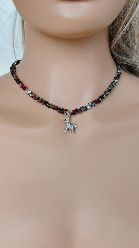 TROJAS ZIRGS ČOKERIS (sudraba)