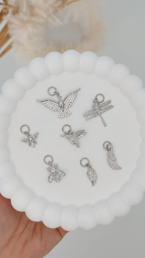 Spārnu radībiņas (sudraba)