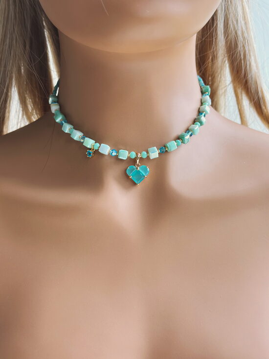 Ocean green čokeris