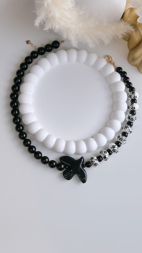 Kaklarota Dūja (melna)