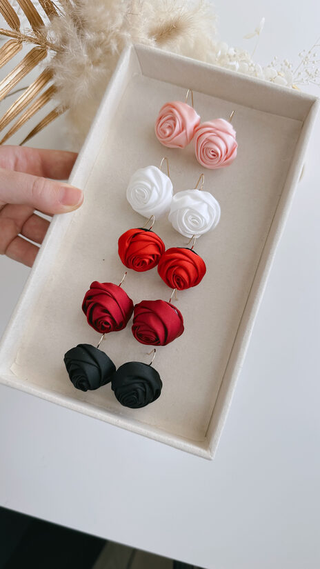 MINI ROZĪŠU AUSKARI