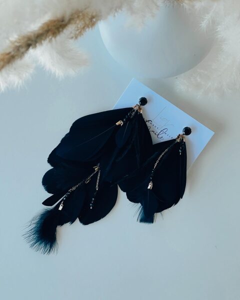 Lava. Asimetriskie spalvu auskari